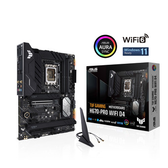 Komplett Asus tuf gaming h670-pro wifi d4 bundkort tilbud
