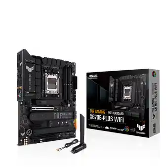 Komplett Asus tuf gaming x670e-plus wifi bundkort tilbud