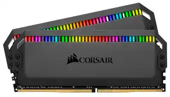 Komplett Corsair dominator rgb ddr4 3600mhz 32gb (sort) tilbud