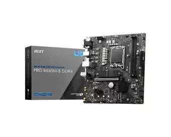Msi pro b660m-b d4 bundkort