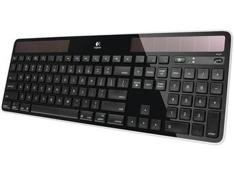 Komplett Logitech k750 trådløs tastatur tilbud