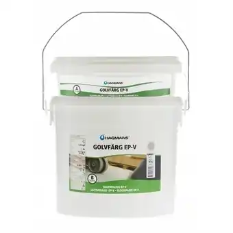Hagmans ep-v epoxy gulvmaling 10 kg