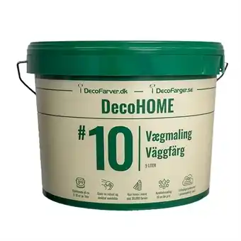 Decohome 10 vægmaling 9 liter