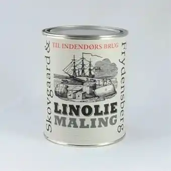 S&f linoliemaling indendørs 1 liter - gul okker