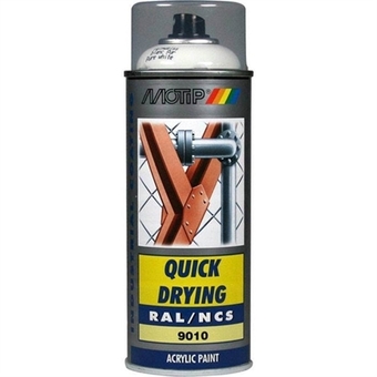 Motip spraymaling high gloss 400 ml - ral 1016 sulphus yellow