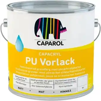 Caparol pu-vorlack grunder 2,5 liter