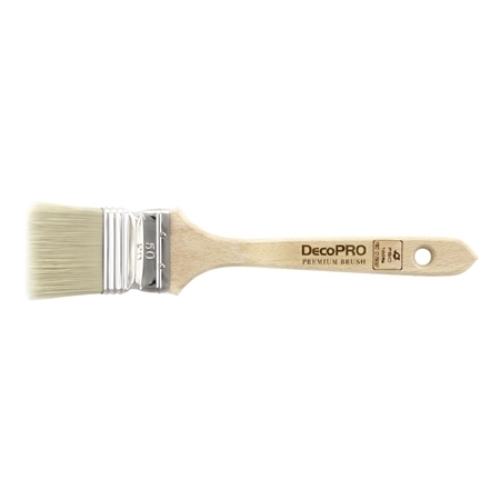 Decofarver Decopro vinkelpensel kort 50 mm tilbud