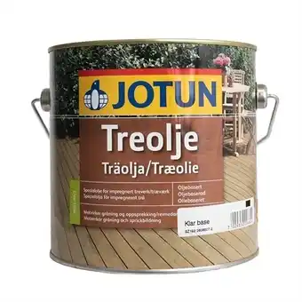 Jotun træolie oliebaseret 3 liter - gylden