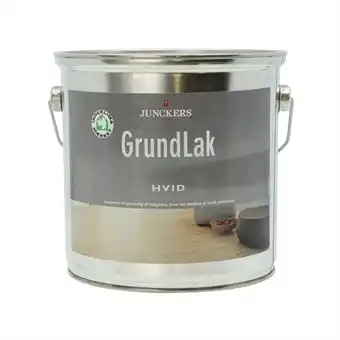Decofarver Junckers grundlak hvid tilbud
