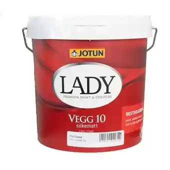 Jotun lady vægmaling 10 - 2,7 liter