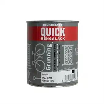 Jotun quick bengalack metalgrunder 0,75 liter - metalgrå (udgår)