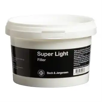 Decofarver B&j super light letvægtsfiller 500 ml tilbud