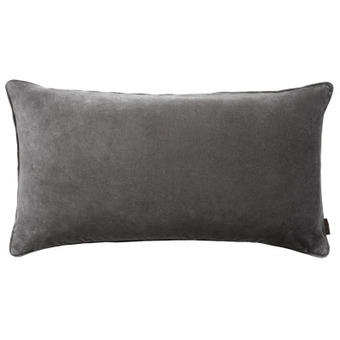 SengeSpecialisten Cozy living gable velour pude 50x90 cm granite tilbud