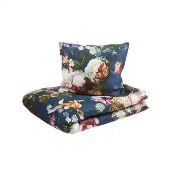 SengeSpecialisten Essenza fleur sengetøj 200x220/2x60x63 cm night blue tilbud
