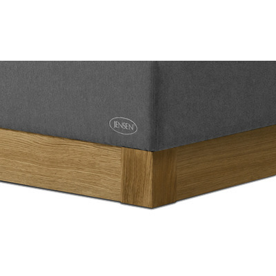 SengeSpecialisten Jensen mistral sokkel 14 cm 160x200 cm olieret eg tilbud