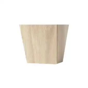 SengeSpecialisten Jensen kube konet ben 14 cm hvidpigmenteret eg (4 stk.) tilbud
