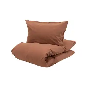 SengeSpecialisten Turiform chill sengetøj 200x220/2x60x63 cm teglrød tilbud