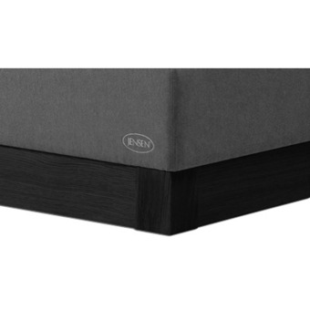 SengeSpecialisten Jensen mistral sokkel 14 cm 180x200 cm sortbejdset eg tilbud