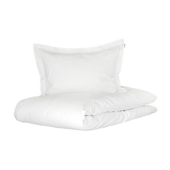 SengeSpecialisten Turiform turistripa sengetøj 140x220/60x63 cm hvid tilbud