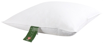 Home-tex Bio hovedpuden - høj hovedpude - 60x63 cm - allergivenlig pude - fiberpude - lixra bio tilbud