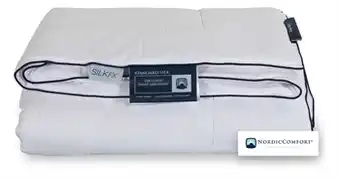 Silkedyne 140x200 cm - helårs varm - nordic comfort med 100% mulberry silke