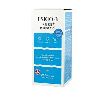 Eskio3 eskio-3 pure omega-3 - 250 kap