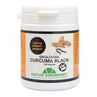 Natur-drogeriet curcuma black ø - 180 kap