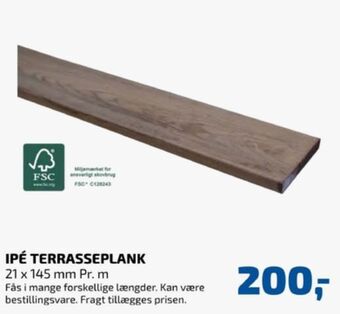 Davidsen Ukendt terrassebrædder tilbud