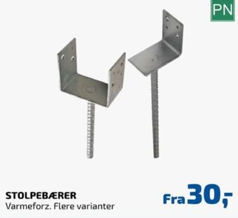 Pn beslag stolpebærer