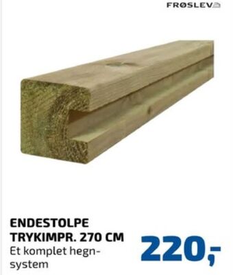 Frøslev træ a/s stolpe