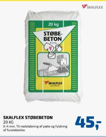Davidsen Skalflex beton tilbud
