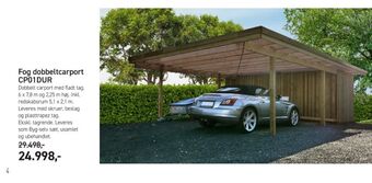 Johannes Fog Fog carport tilbud