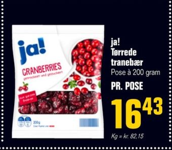 Poetzsch Padborg Ja! tranebær tilbud