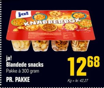 Otto Duborg Ja! snacks tilbud