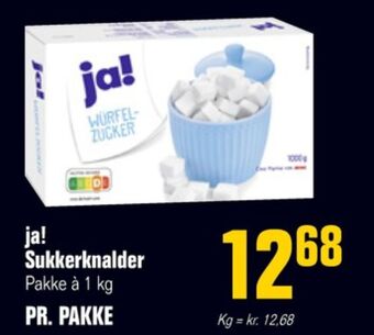 Otto Duborg Ja! sukker hugget tilbud