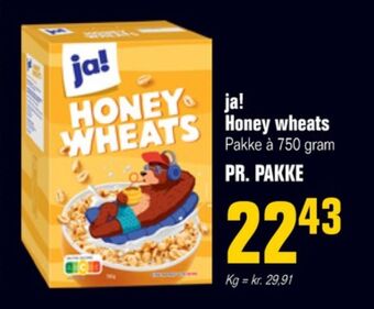 Poetzsch Padborg Honey wheats morgenmadsprodukt tilbud