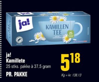 Otto Duborg Ja! tebreve tilbud