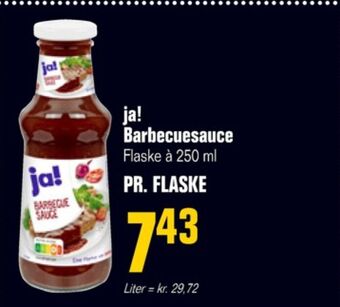 Otto Duborg Ja! sauce flydende tilbud