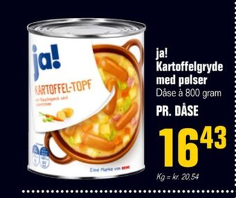 Poetzsch Padborg Ja! kartoffelgryde tilbud