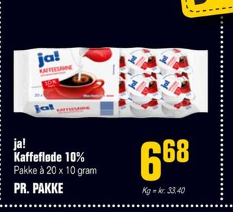 Poetzsch Padborg Ja! kaffefløde tilbud