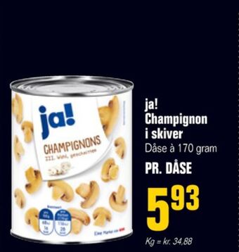 Poetzsch Padborg Ja! champignon tilbud