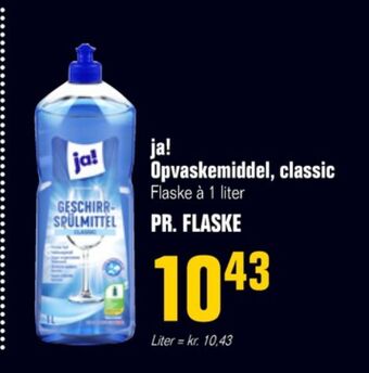 Otto Duborg Ja! opvaskemiddel tilbud