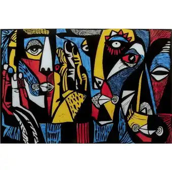 Kare Arte glas galleri, 150x100cm tilbud