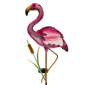 Modström Dekorativ solcellelampe - flamingo tilbud