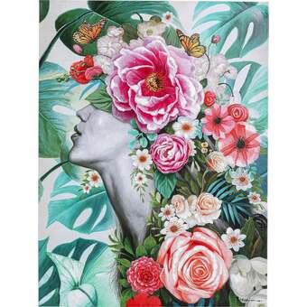 Kare Flower lady billede tilbud