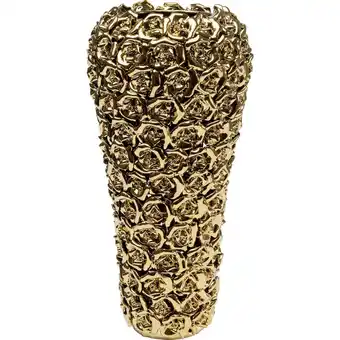 Rose vase, guld, 45cm