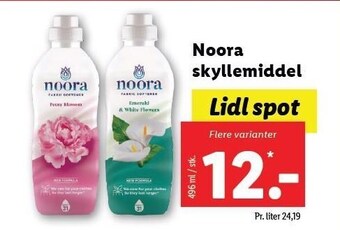 Lidl Noora skyllemiddel tilbud