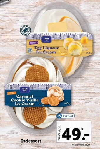 Lidl Isdessert tilbud