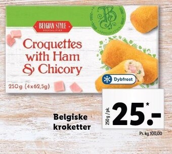 Belgiske kroketter