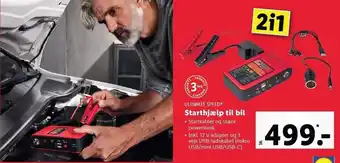 Lidl Startthjælp til bil tilbud